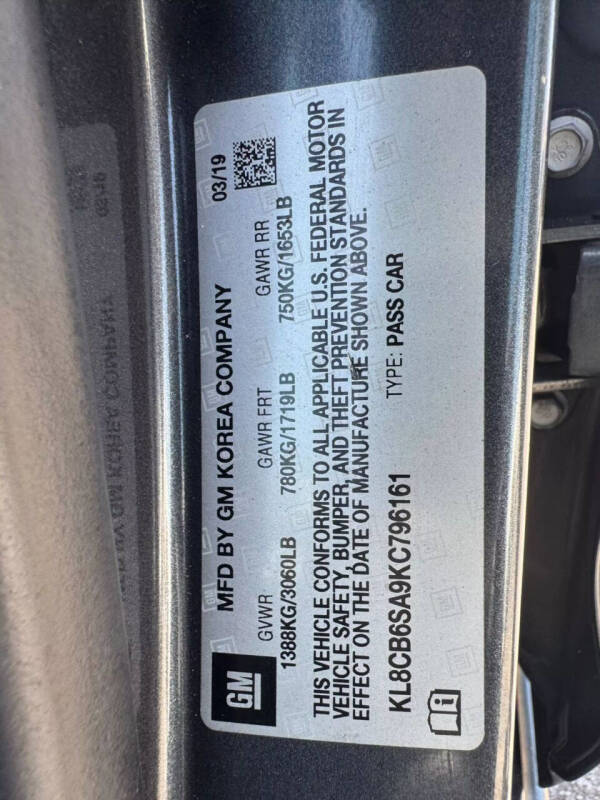 2019 Chevrolet Spark LS CVT