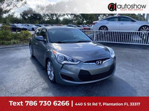 2016 Hyundai Veloster for sale at AUTOSHOW SALES & SERVICE in Plantation FL