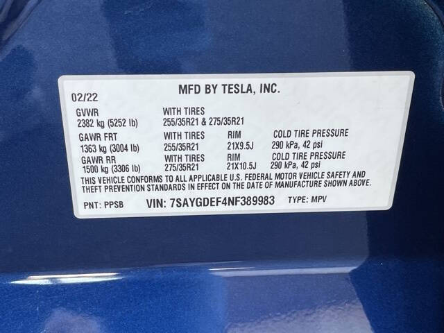 2022 Tesla Model Y Performance