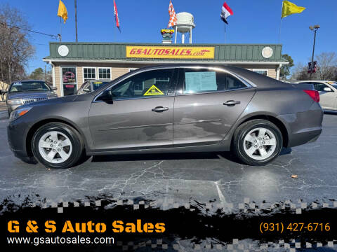 2013 Chevrolet Malibu for sale at G & S Auto Sales in Ardmore TN