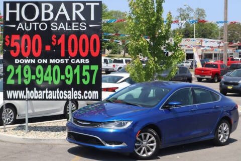 2015 Chrysler 200 for sale at Hobart Auto Sales in Hobart IN