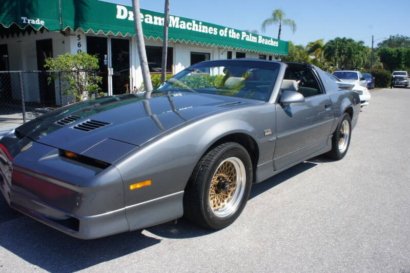1987 Pontiac Firebird for sale at Dream Machines USA in Lantana FL