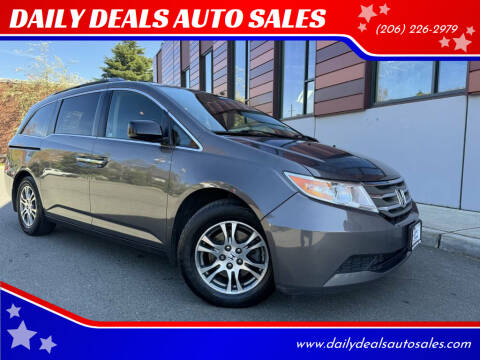 2013 Honda Odyssey for sale at DAILY DEALS AUTO SALES in Seattle WA