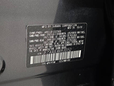 2019 Subaru Forester Limited