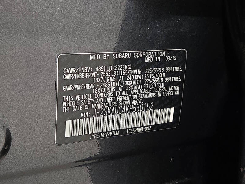 2019 Subaru Forester Limited