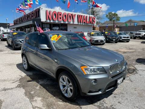 2014 BMW X3 for sale at Giant Auto Mart in Houston TX