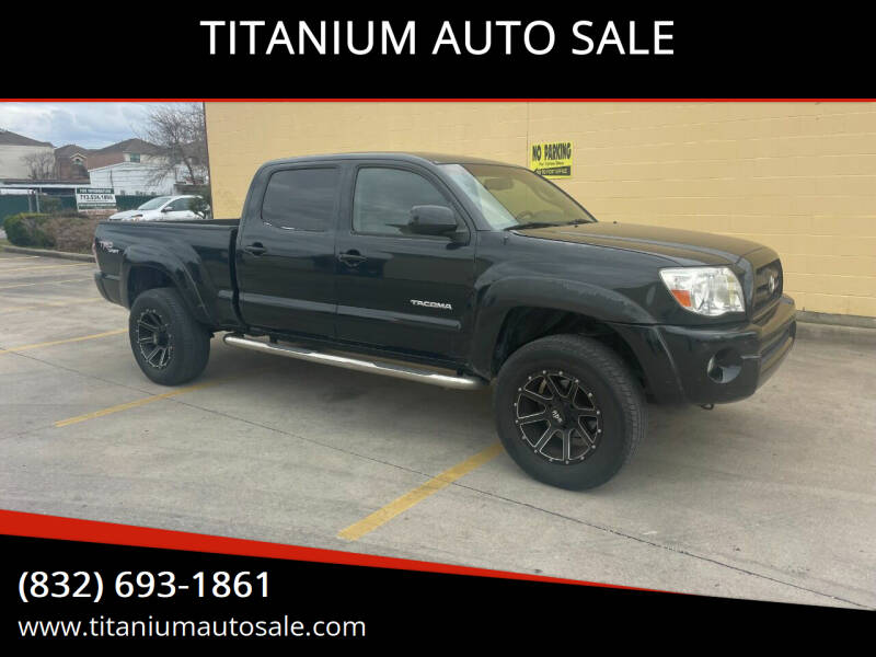 2009 Toyota Tacoma for sale at TITANIUM AUTO SALE in Houston TX