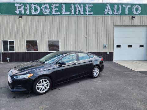 2015 Ford Fusion for sale at RIDGELINE AUTO in Chubbuck ID
