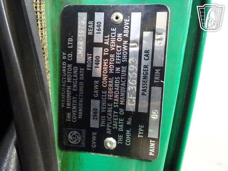 1975 Triumph TR6