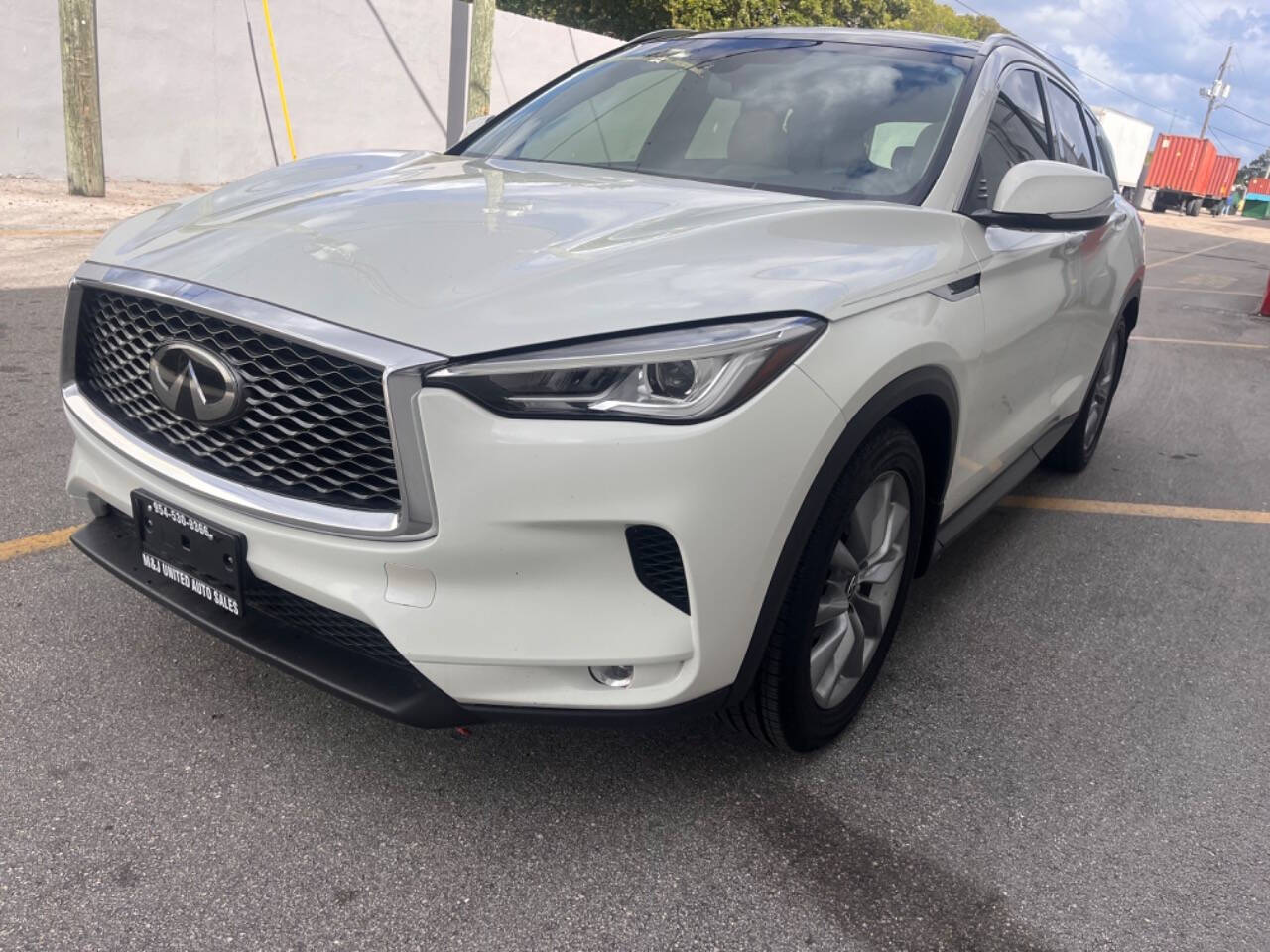 2021 INFINITI QX50 for sale at M & J UNITED AUTO SALES in LAUDERDALE LAKES, FL