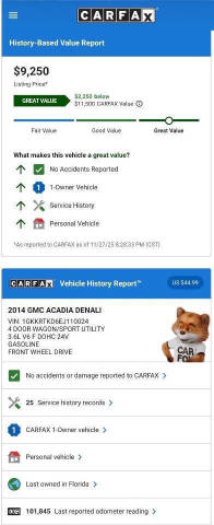 2014 GMC Acadia Denali