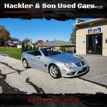2007 Mercedes-Benz SL-Class for sale at Hackler & Son Used Cars in Red Lion PA