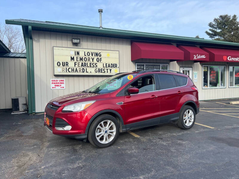 2013 Ford Escape for sale at GRESTY AUTO SALES in Loves Park IL