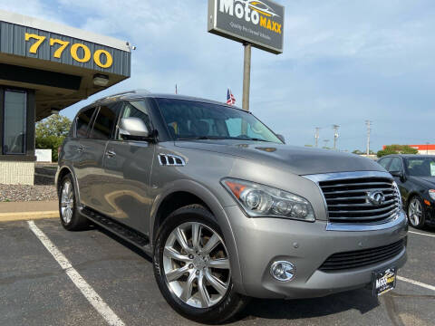 2014 Infiniti QX80 for sale at MotoMaxx in Spring Lake Park MN