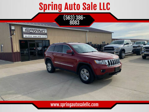 2012 Jeep Grand Cherokee for sale at Spring Auto Sale LLC in Davenport IA