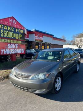 2004 Toyota Camry for sale at HW Auto Wholesale in Norfolk VA