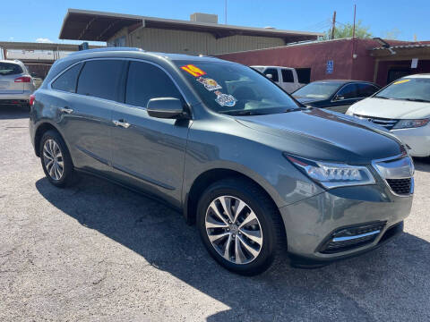 2014 Acura MDX for sale at Atlas Car Sales in Tucson AZ