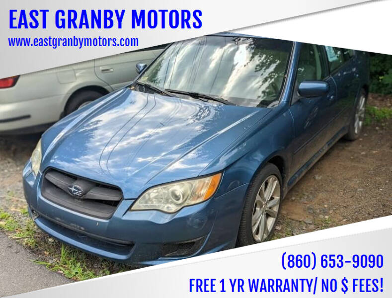 2008 Subaru Legacy for sale at EAST GRANBY MOTORS in East Granby CT