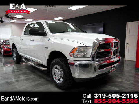 2012 RAM 2500 for sale at E&A Motors in Waterloo IA