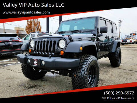 2013 Jeep Wrangler Unlimited for sale at Valley VIP Auto Sales LLC in Spokane Valley WA