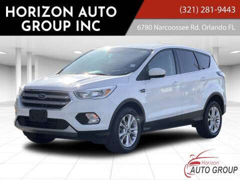 2017 Ford Escape for sale at HORIZON AUTO GROUP INC in Orlando FL
