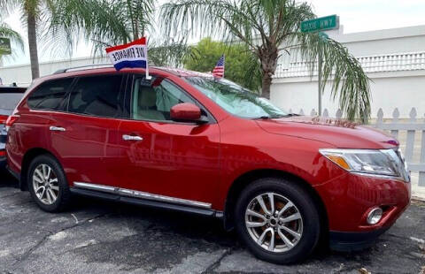 2014 Nissan Pathfinder for sale at Nation Motors INC in Lake Worth FL