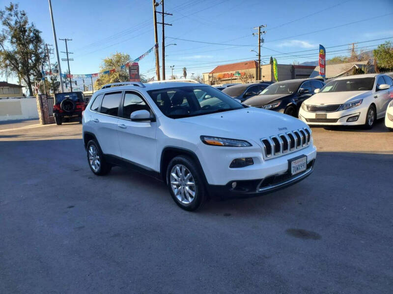 2017 Jeep Cherokee for sale at Silver Star Auto in San Bernardino CA
