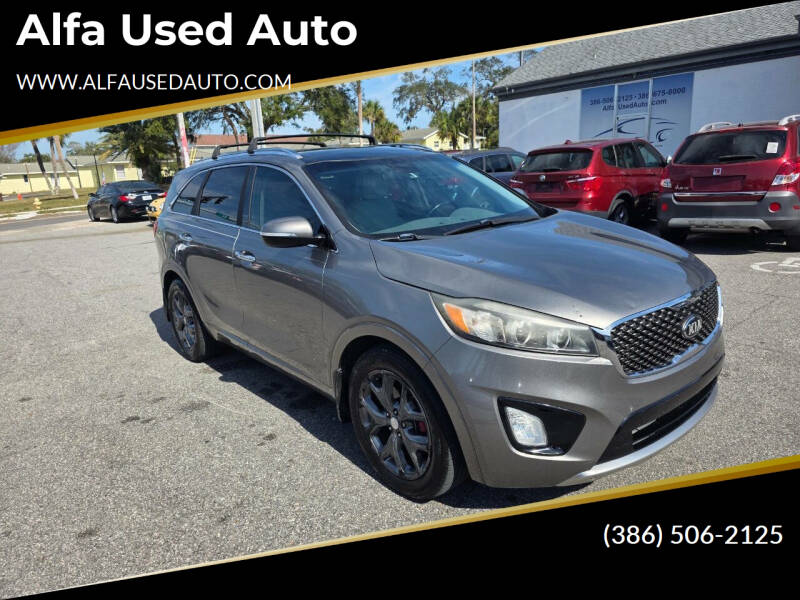 2016 Kia Sorento for sale at Alfa Used Auto in Holly Hill FL