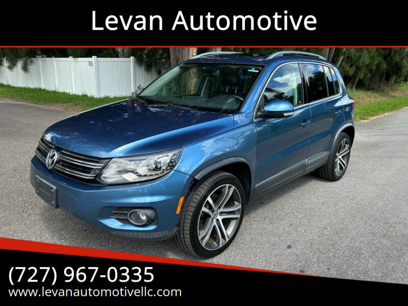 2017 Volkswagen Tiguan for sale at Levan Automotive in Largo FL