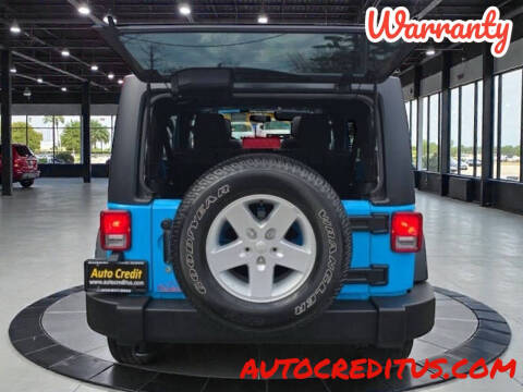 2018 Jeep Wrangler JK Unlimited Sport S
