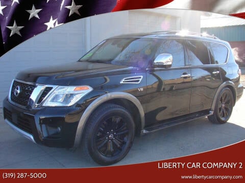 2017 Nissan Armada for sale at Liberty Car Company - II in Waterloo IA