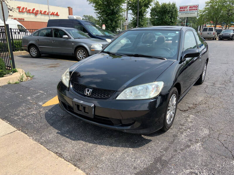 2005 Honda Civic for sale at Best Auto Sales & Service in Des Plaines IL
