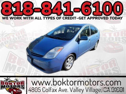 2005 Toyota Prius for sale at Boktor Motors in North Hollywood CA