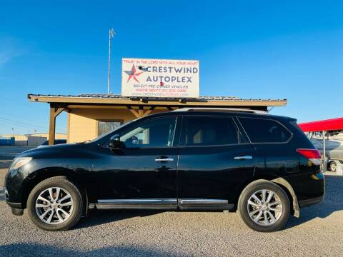 2013 Nissan Pathfinder for sale at Crestwind Autoplex in San Antonio TX