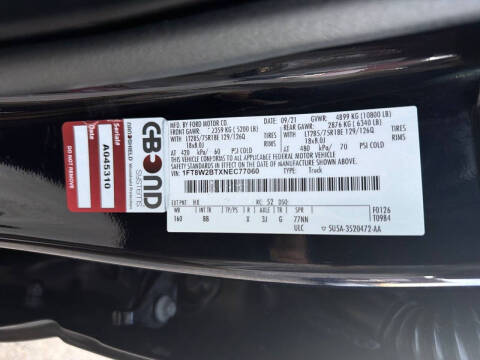 2022 Ford F-250 Super Duty