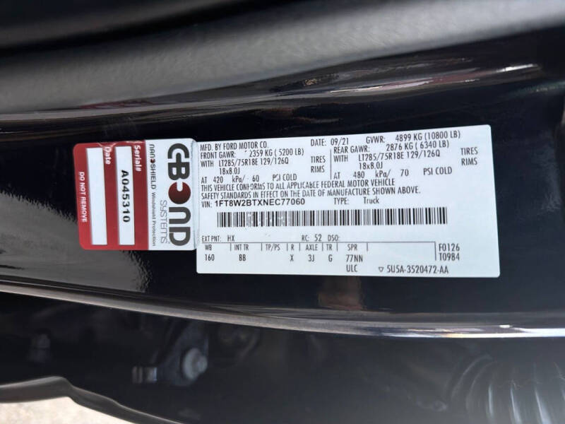 2022 Ford F-250 Super Duty