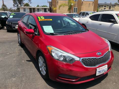 2015 Kia Forte for sale at Paykan Auto Sales Inc in San Diego CA