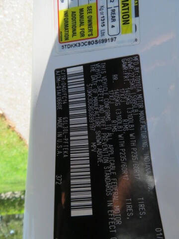 2016 Toyota Sienna LE Mobility 7-Passenger