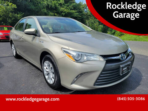 2015 Toyota Camry Hybrid for sale at Rockledge Garage in Poughkeepsie NY