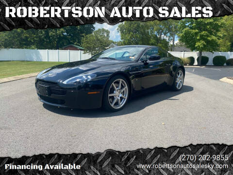 2007 Aston Martin V8 Vantage for sale at ROBERTSON AUTO SALES in Bowling Green KY