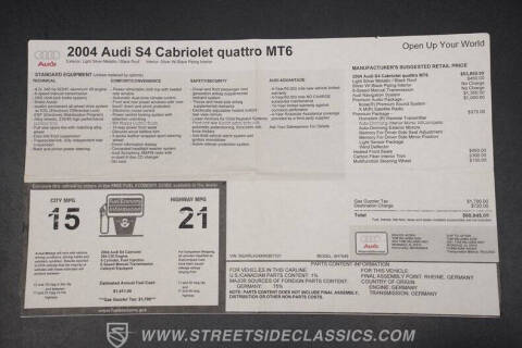2004 Audi S4 quattro