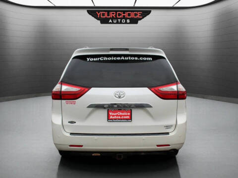 2016 Toyota Sienna Limited Premium 7-Passenger