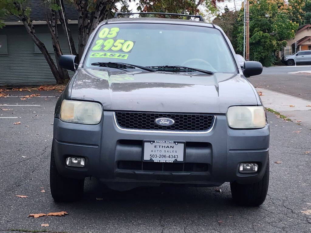 2003 Ford Escape for sale at ETHAN AUTO SALES LLC in Portland, OR