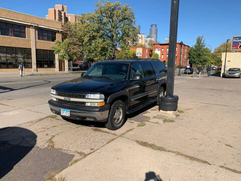 2002 Chevrolet Suburban for sale at Alex Used Cars in Minneapolis MN