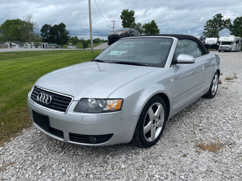 2004 Audi A4 for sale at Champion Motorcars in Springdale AR