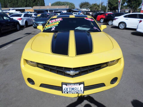 2010 Chevrolet Camaro for sale at LR AUTO INC in Santa Ana CA