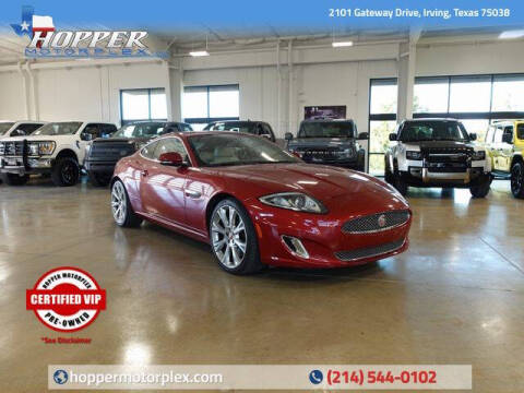 2015 Jaguar XK for sale at HOPPER MOTORPLEX in Irving TX