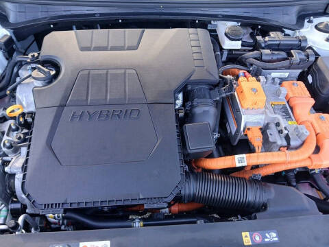 2021 Hyundai Elantra Hybrid Blue