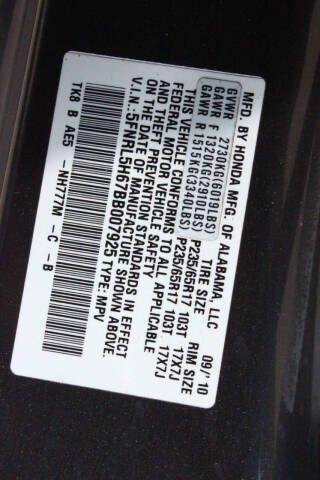 2011 Honda Odyssey EX-L