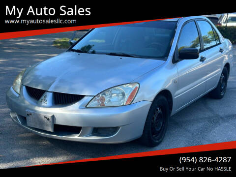 2004 Mitsubishi Lancer for sale at My Auto Sales in Margate FL